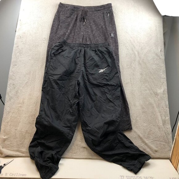 Reebok Mens Athletic Joggers Pants Medium Lot of Two Activewear Outdoors Classic - Picture 14 of 16